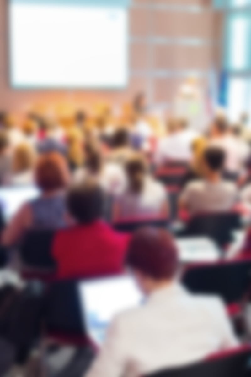 Audience at the Conference Hall